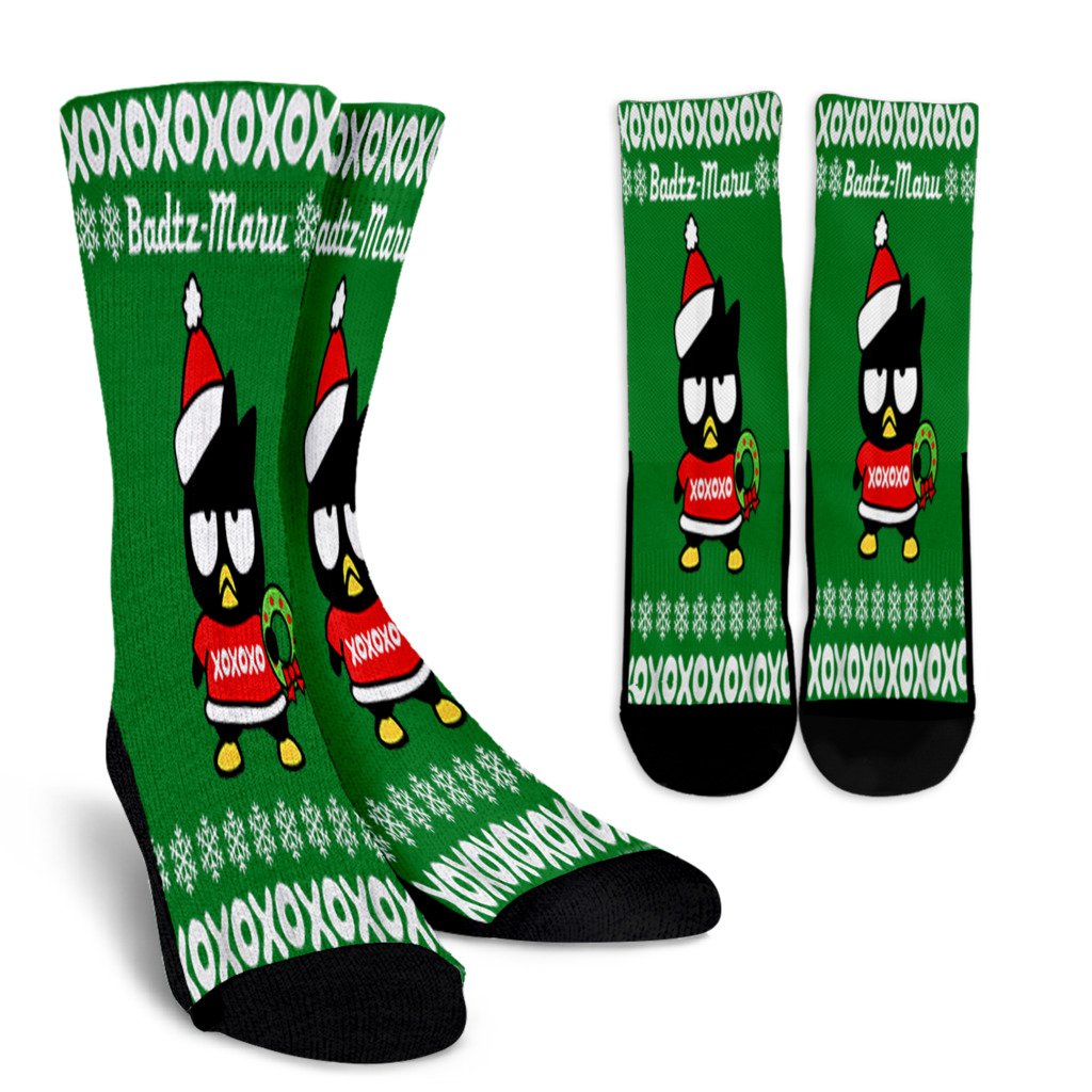 Bad Badtz Maru Ugly Christmas Noel Socks Perfect Christmas Gift