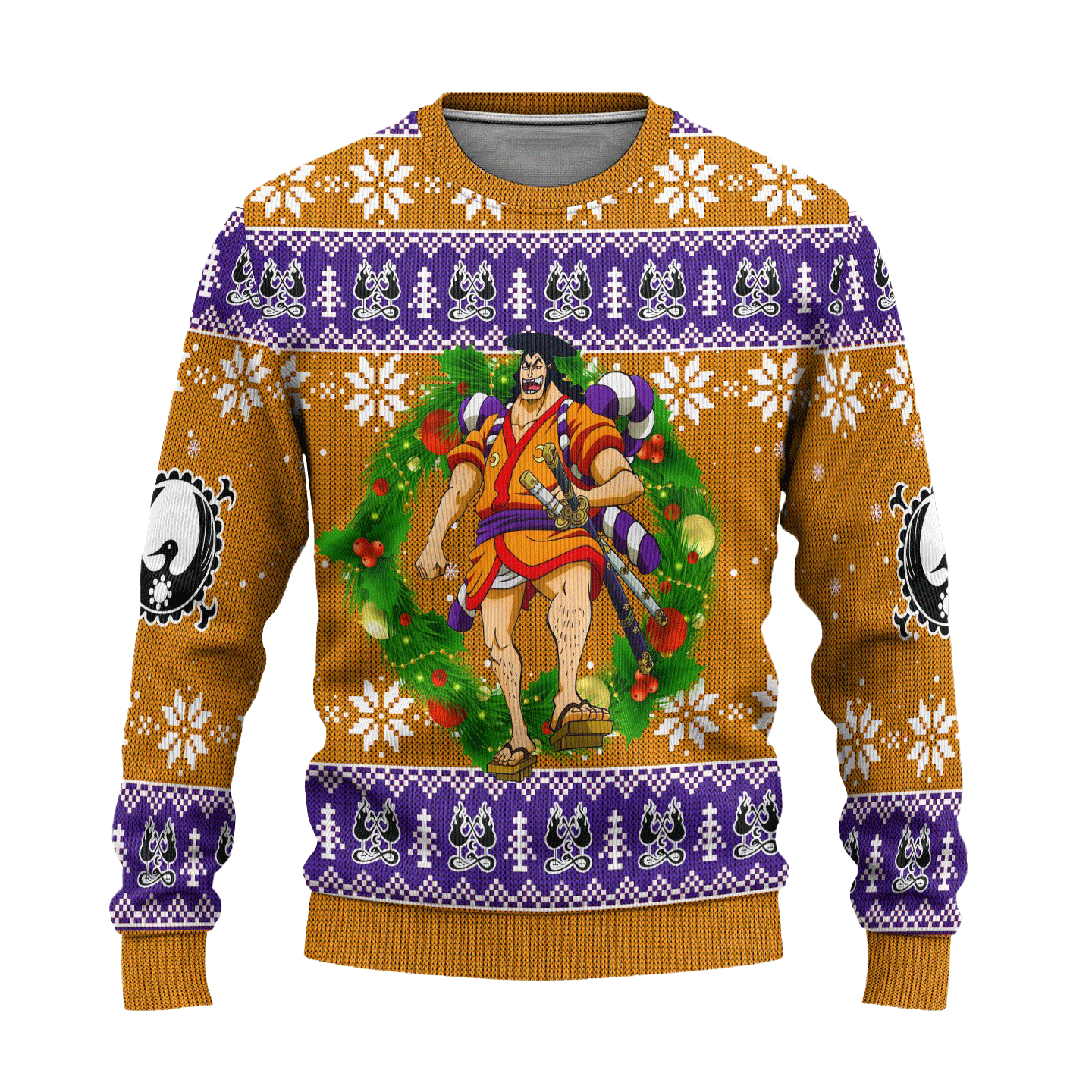 Kozuki Oden One Piece Anime Ugly Christmas Sweater Xmas Gift