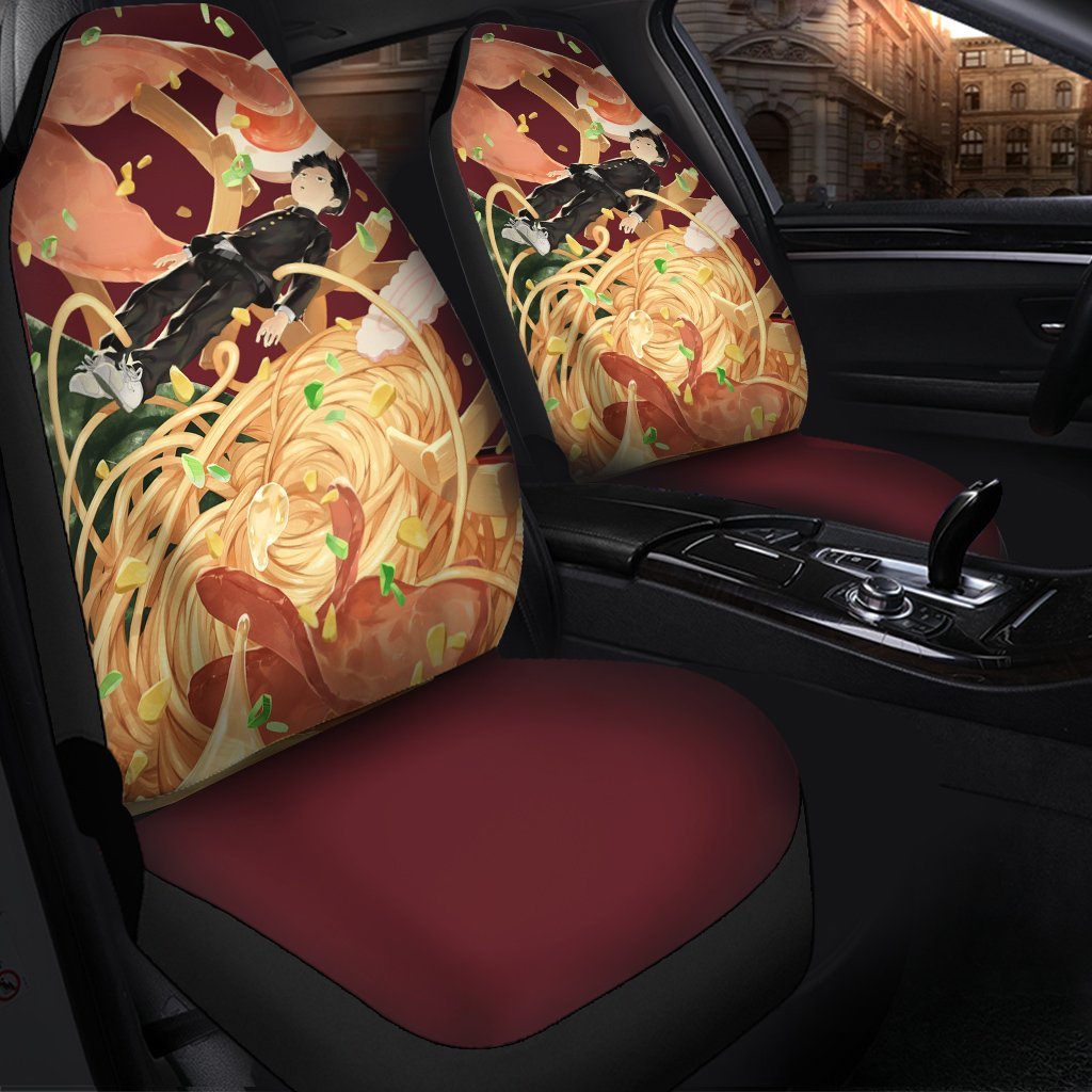 Mob Psycho 100 Power Best Anime 2022 Seat Covers
