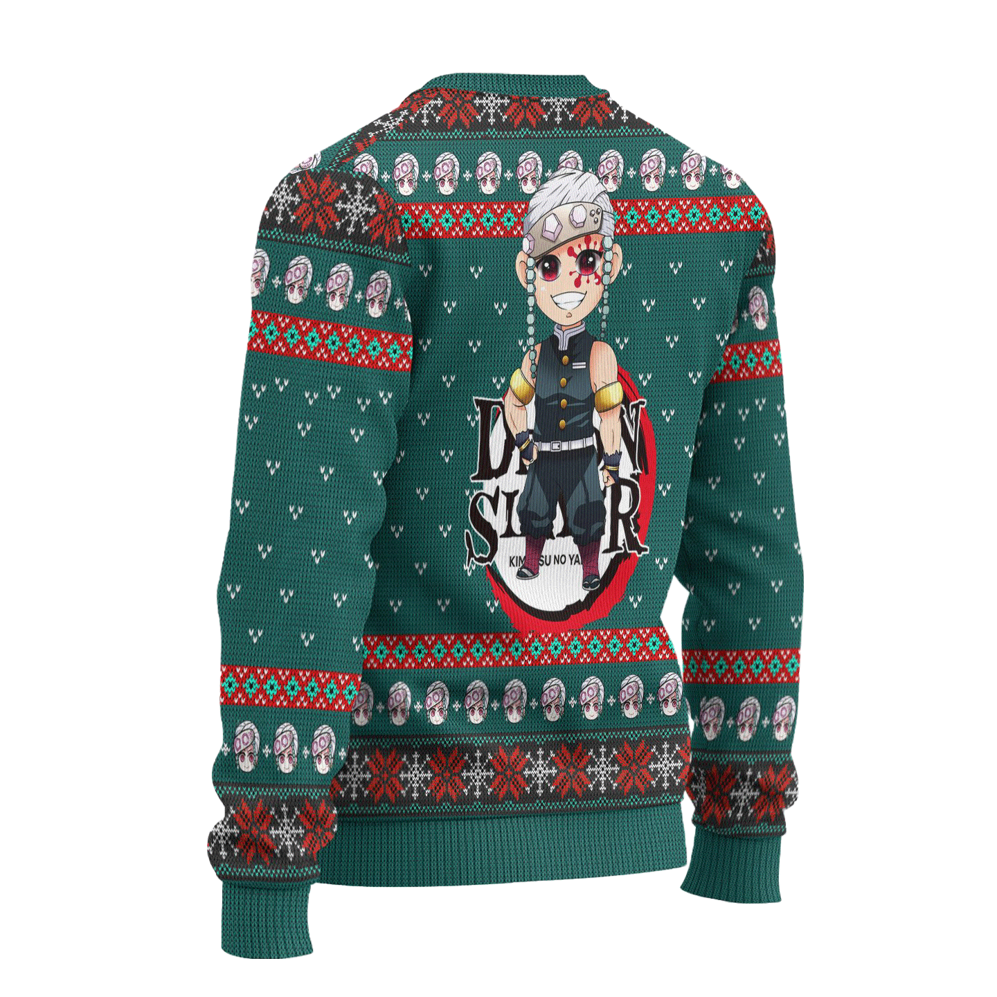 Tengen Uzui Demon Slayer Anime Ugly Christmas Sweater Xmas Gift