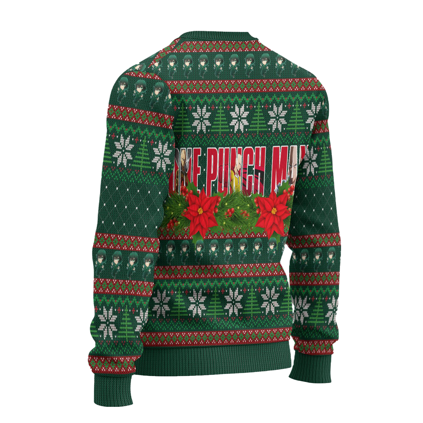 Fubuki Anime Ugly Christmas Sweater Custom One Punch Man Xmas Gift