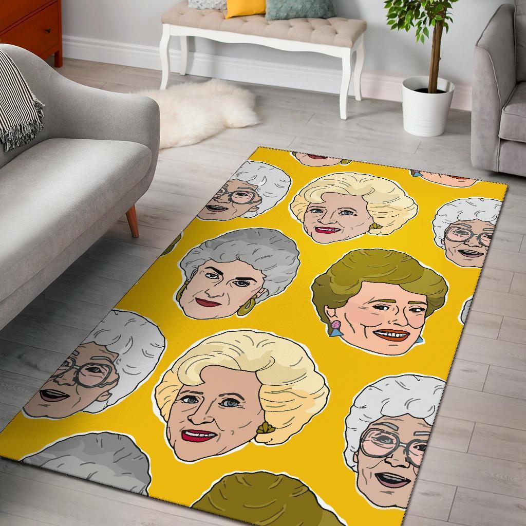 The Golden Girls Area Rug Carpet - 99shirt