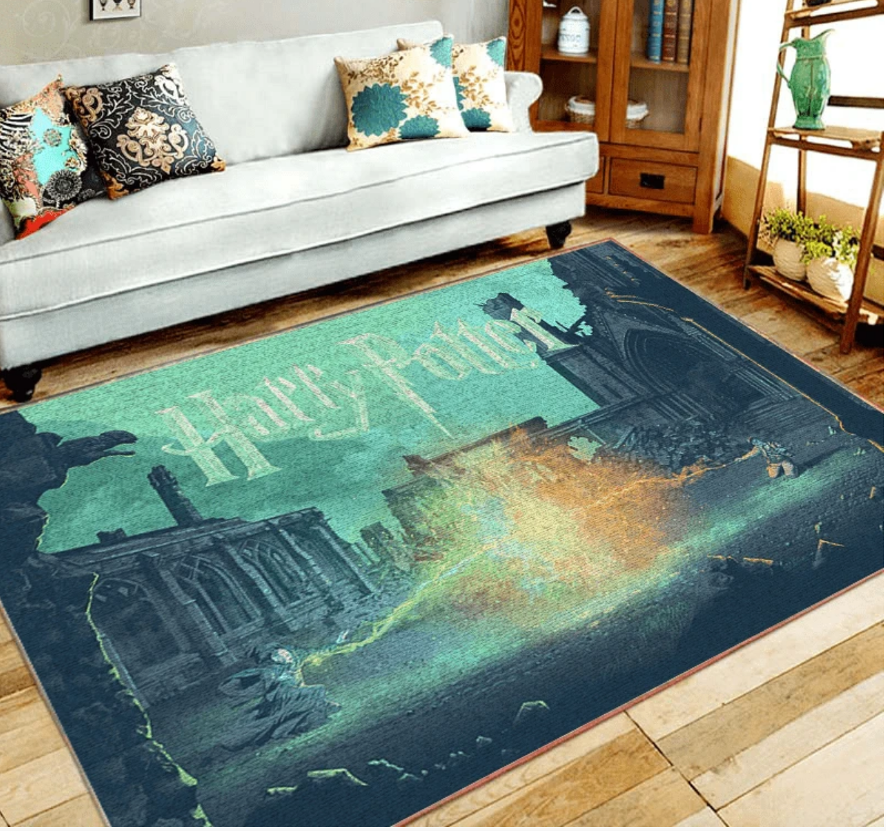 Harry Potter Art Carpet Area Rug Floor Home Room Decor Room Décor