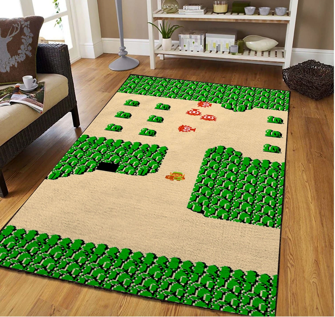 Classic The Legend Of Zelda Carpet Area Rug Floor Home Room Decor