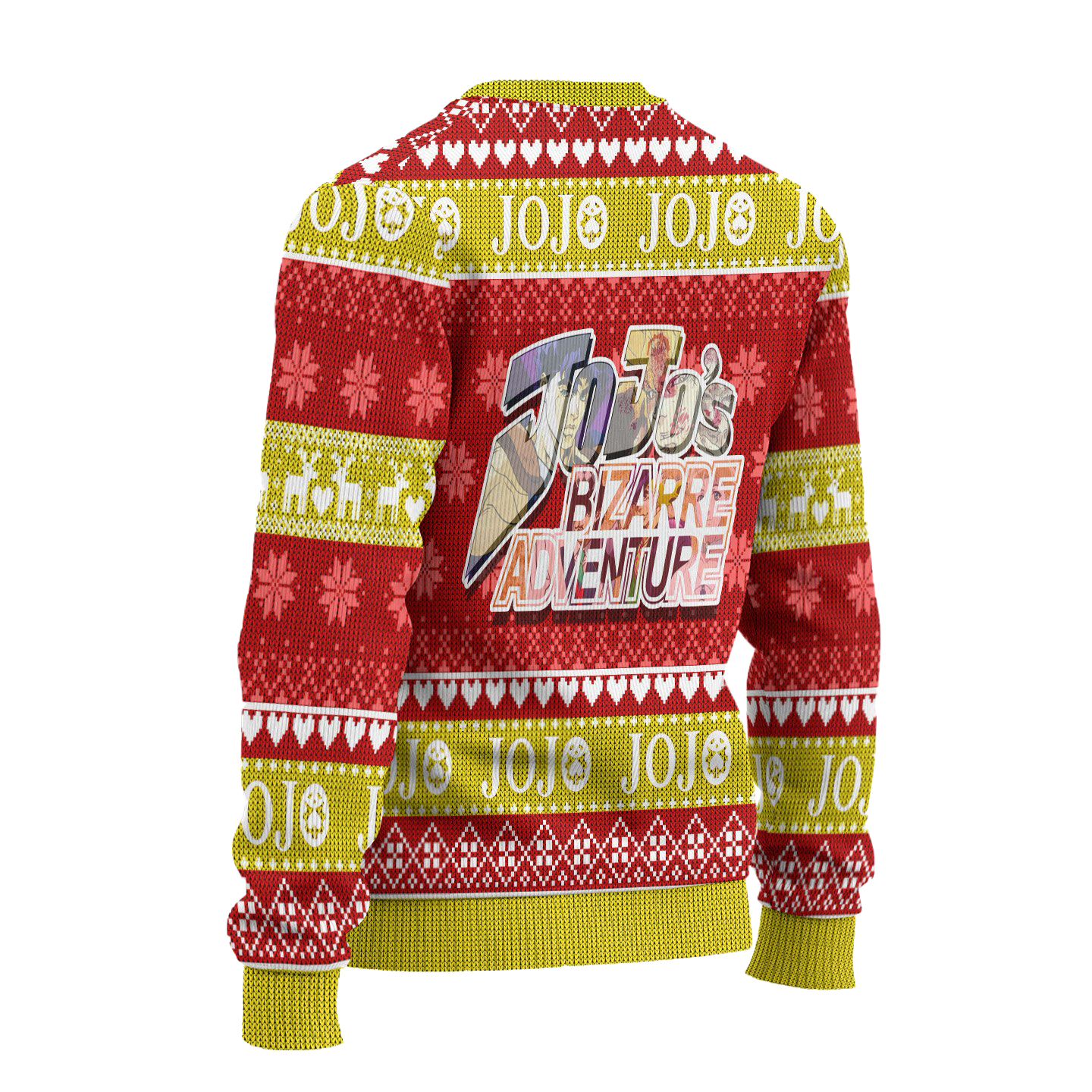 Giorno x Dio Anime Ugly Christmas Sweater Custom JoJos Bizarre Adventure Xmas Gift