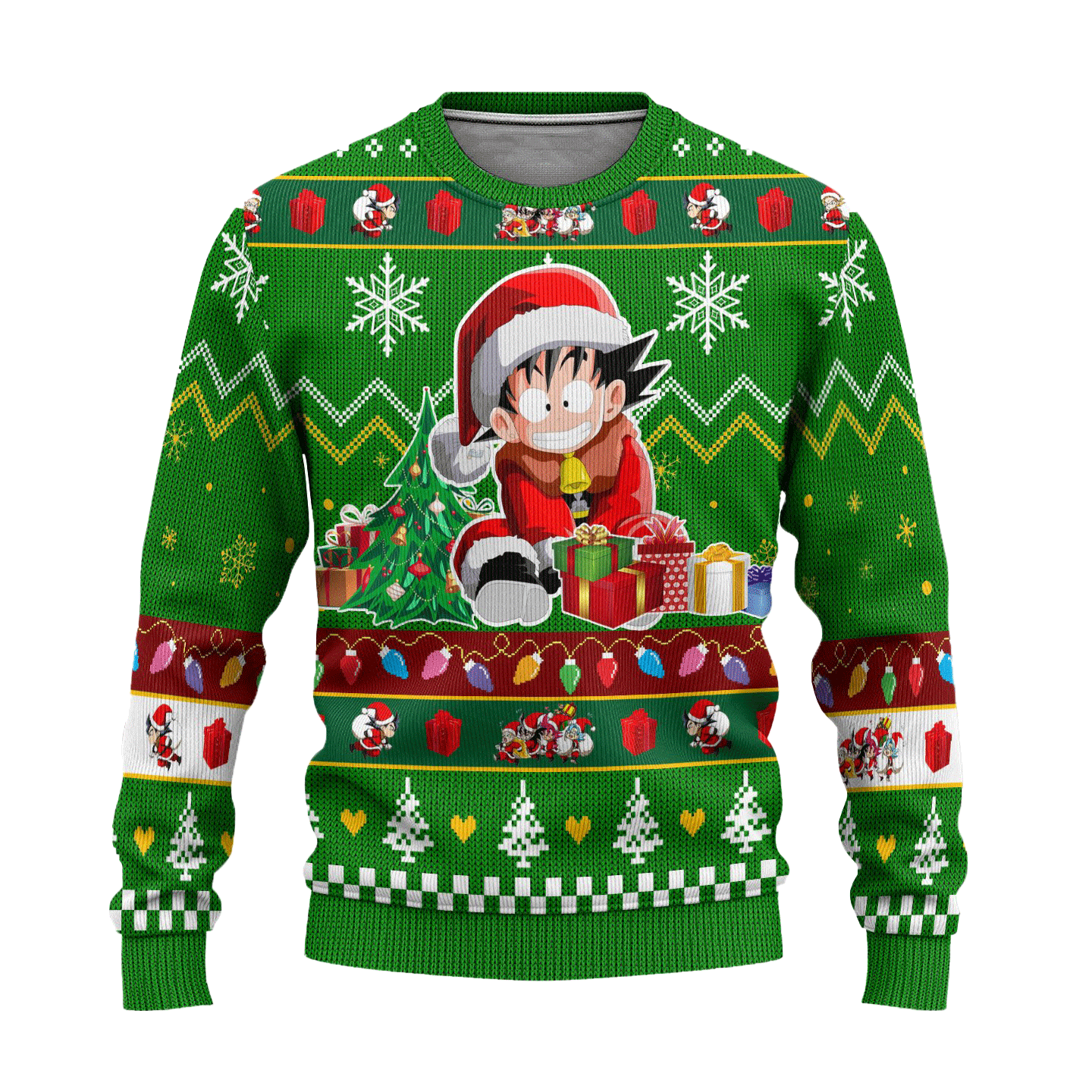 Son Goku Anime Ugly Christmas Sweater Dragon Ball Xmas Gift