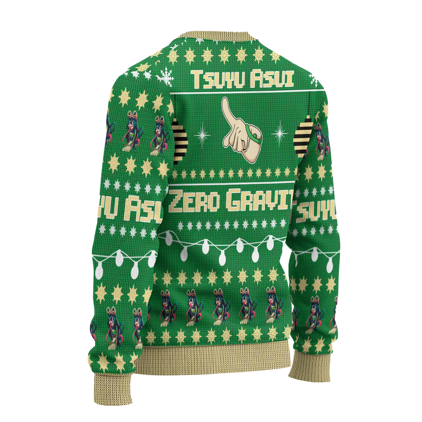 Tsuyu Asui Anime Ugly Christmas Sweater Custom My Hero Academia Xmas Gift