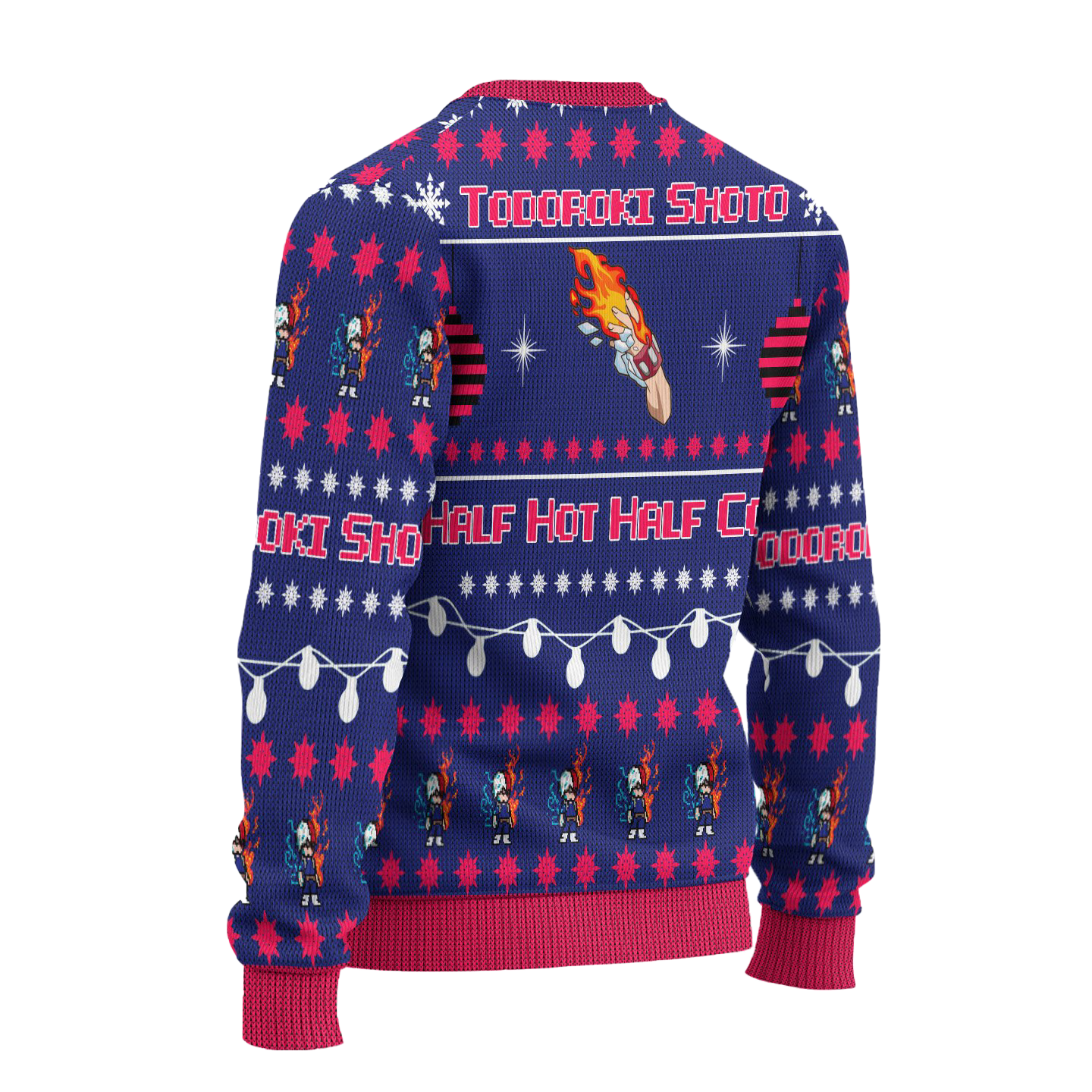 Fumikage Tokoyami Anime Ugly Christmas Sweater Custom My Hero Academia Xmas Gift