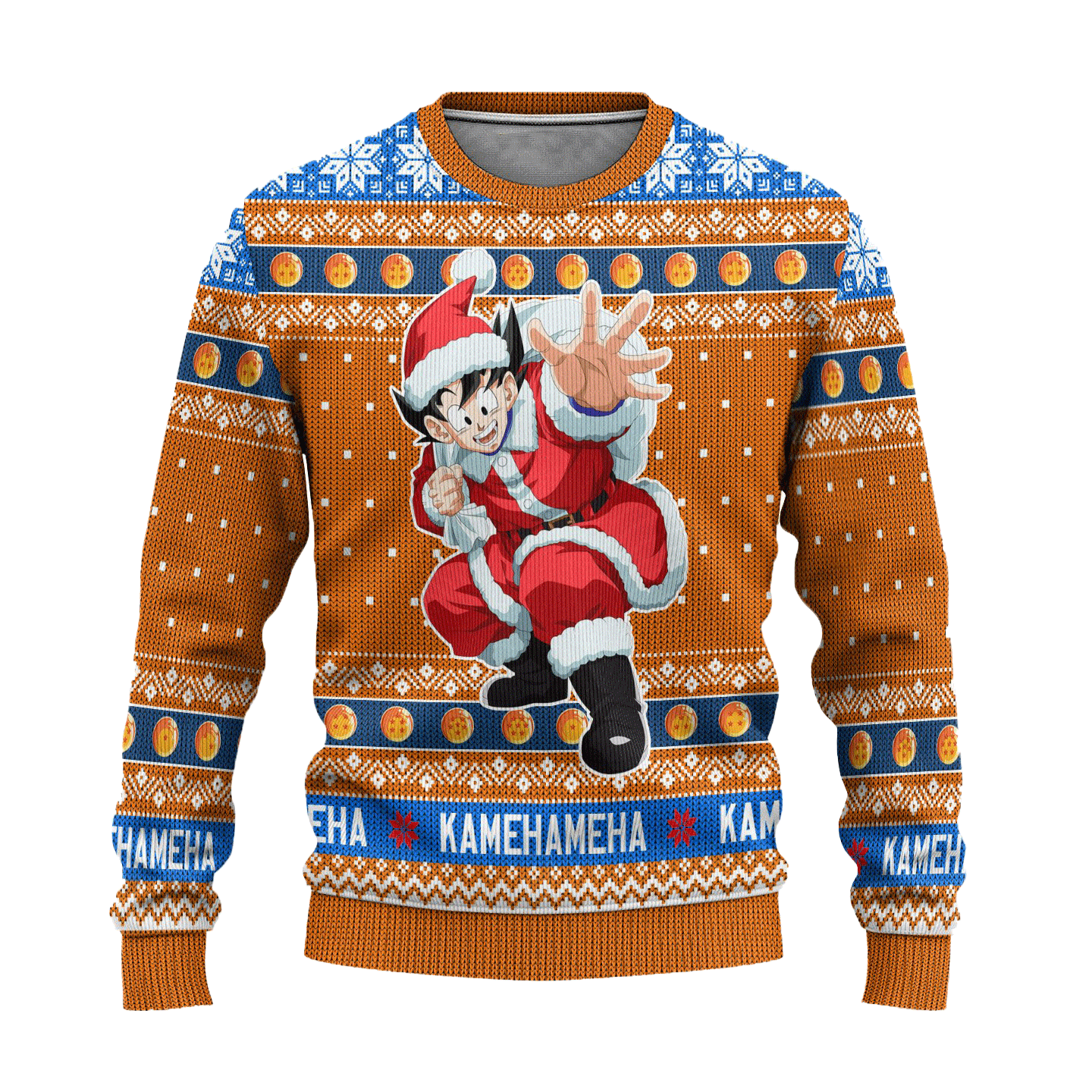 Dragon Ball Son Goku Anime Ugly Christmas Sweater Xmas Gift