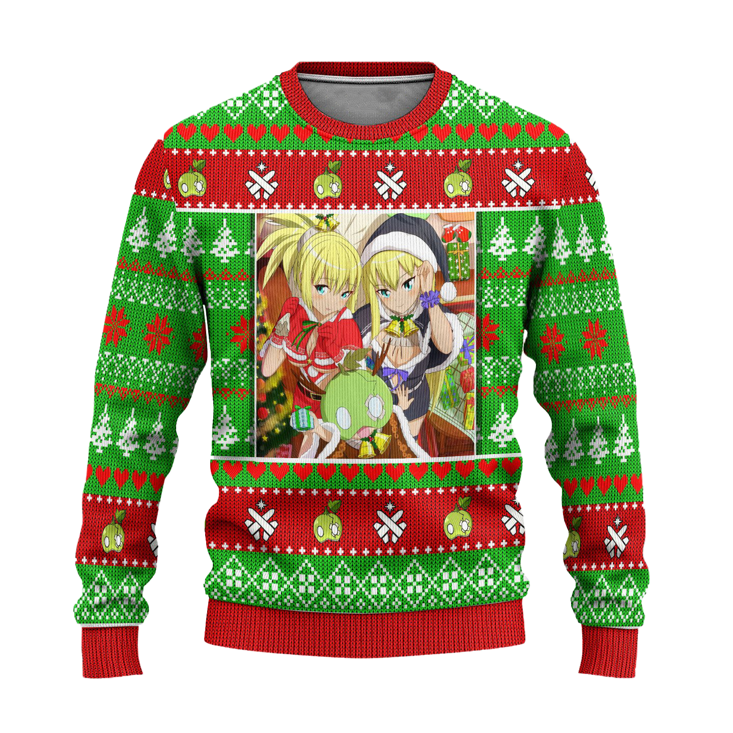 Kohaku x Ruri x Suika Anime Ugly Christmas Sweater Custom Dr Stone Xmas Gift