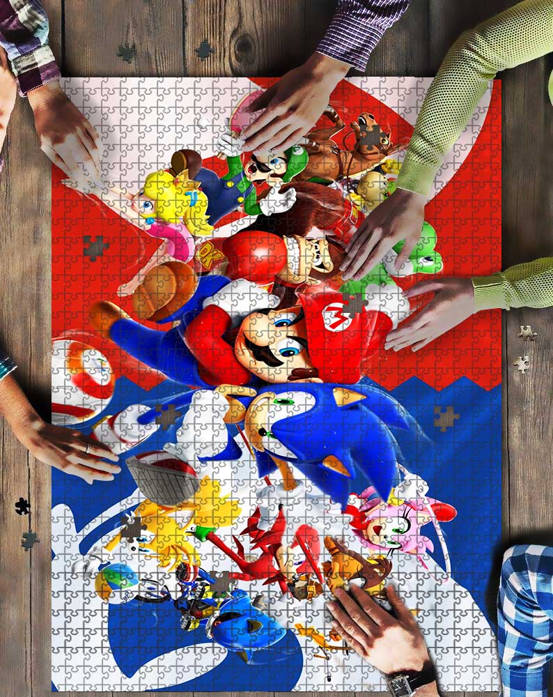 Mario Game Mock Puzzle