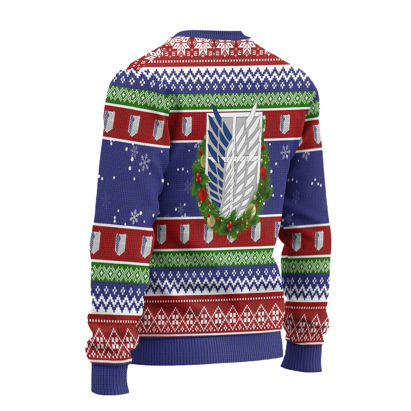 Scout Regiment Attack on Titan Anime Ugly Christmas Sweater Xmas Gift