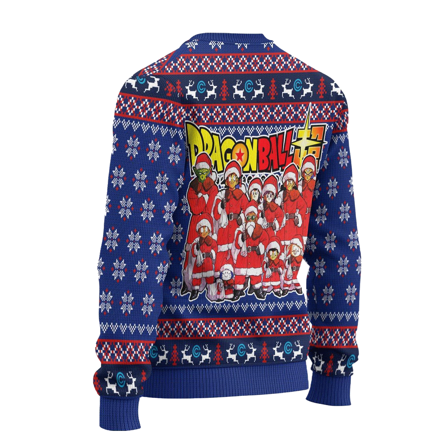 Capsule Corp Ugly Christmas Sweater Dragon Ball Anime Xmas Gift