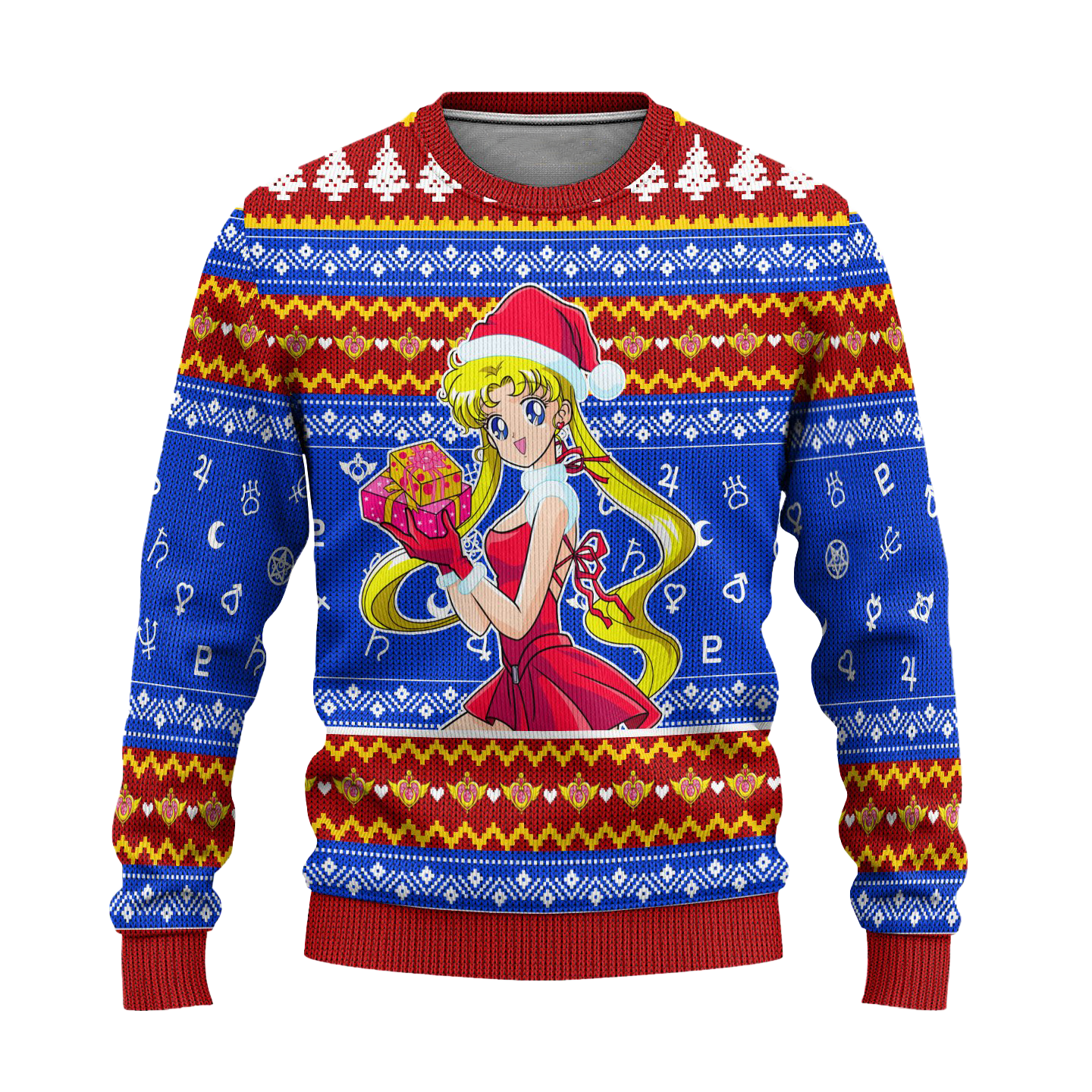 Sailor Moon Ugly Christmas Sweater Anime Xmas Gift