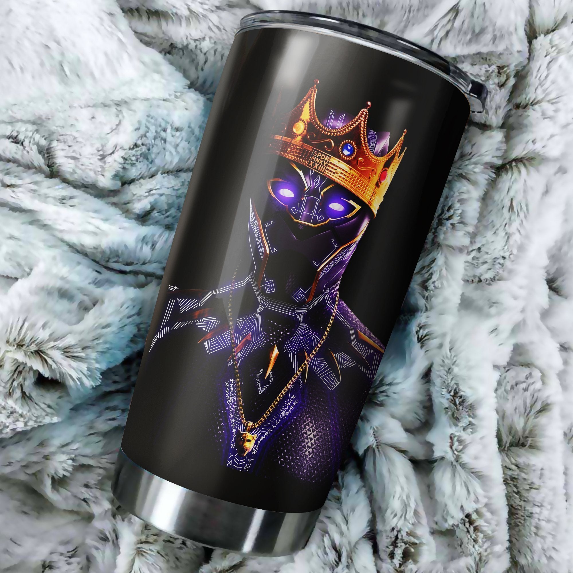 Black Panther Tumbler Perfect Birthday Best Gift Stainless Traveling Mugs 2021