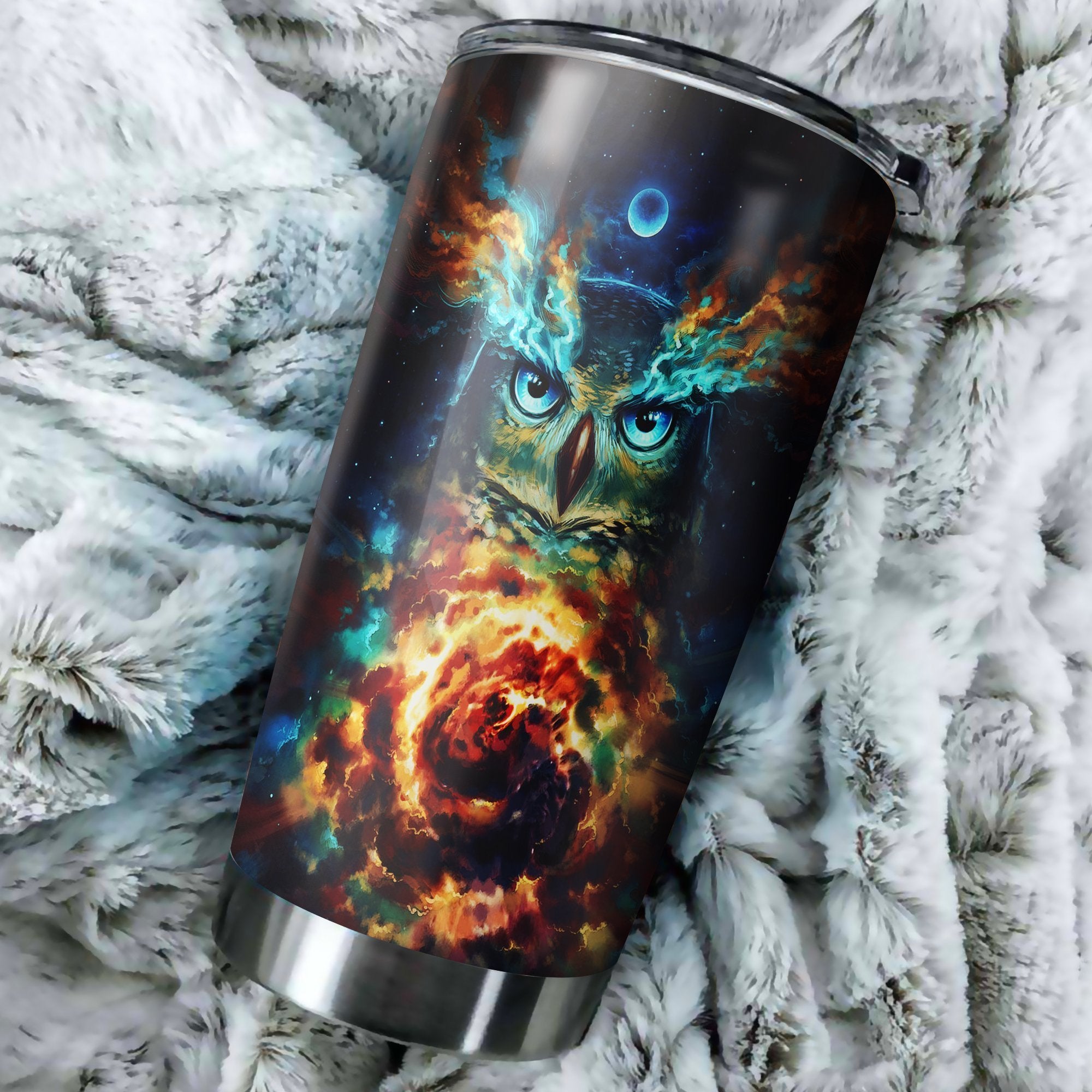 Owl Cute Tumbler Perfect Birthday Best Gift Stainless Traveling Mugs 2021