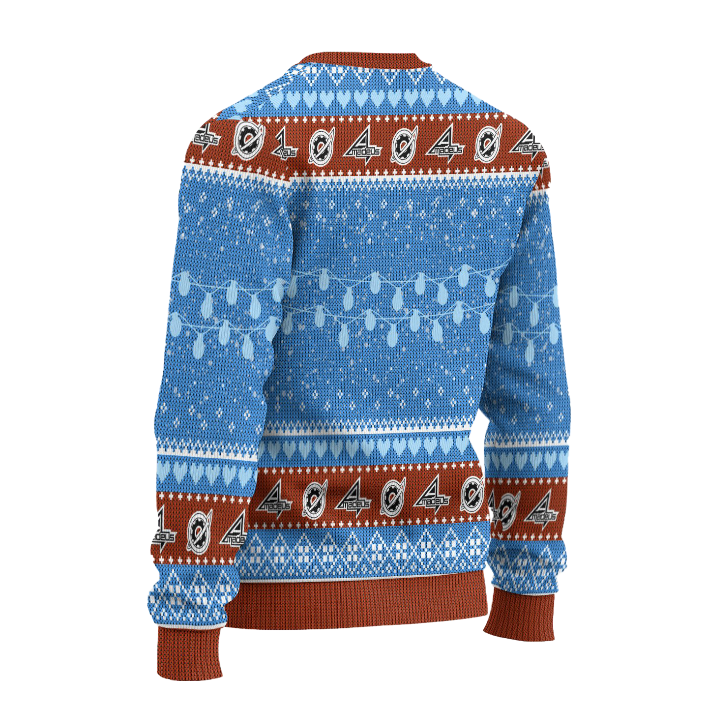 Mayuri x Kurisu Anime Ugly Christmas Sweater Custom Steins Gate Xmas Gift