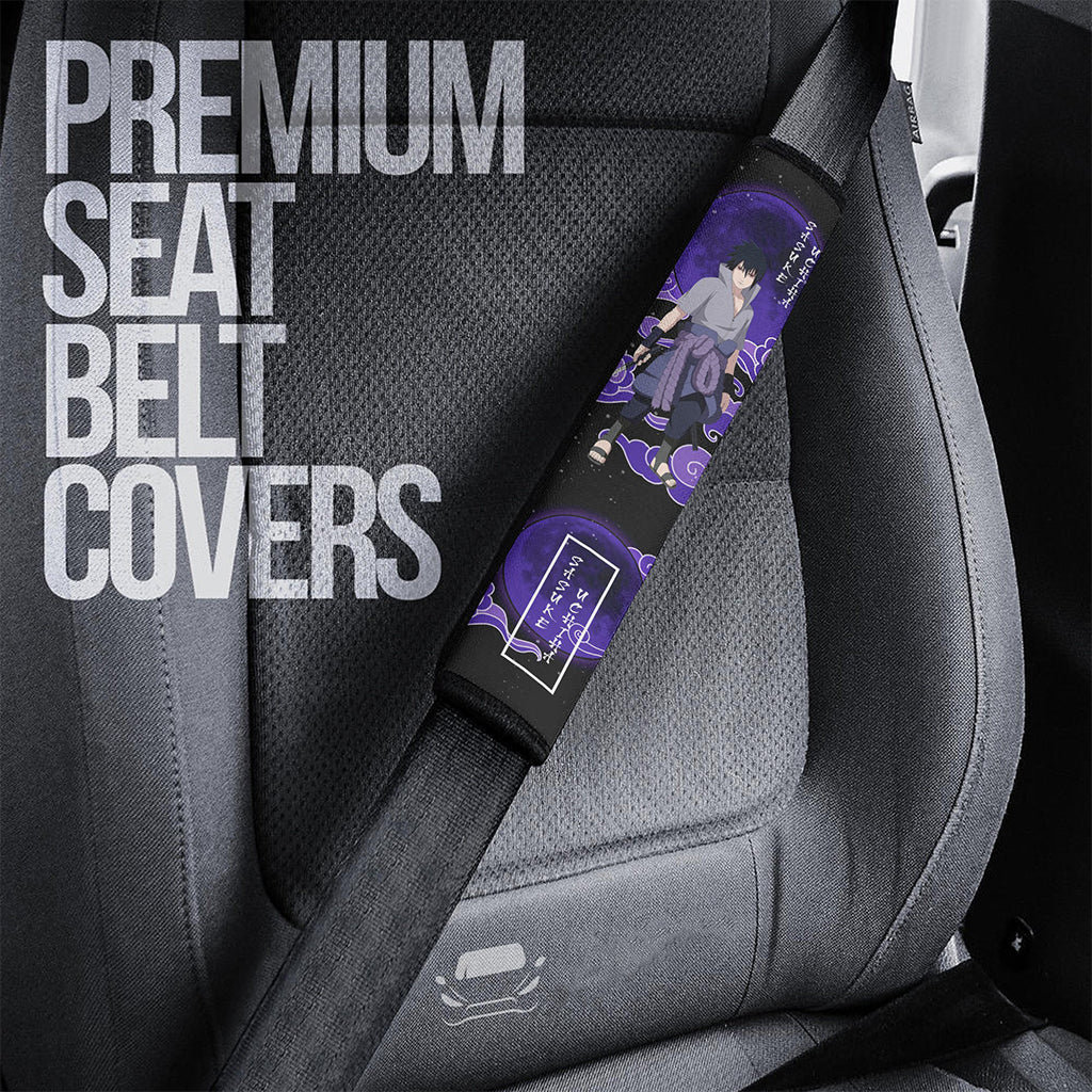 Naruto Car Accessories Anime Seat Belt Covers Sasuke Uchiha