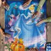 Cinderela Princess Dancing Jigsaw Mock Puzzle Kid Toys