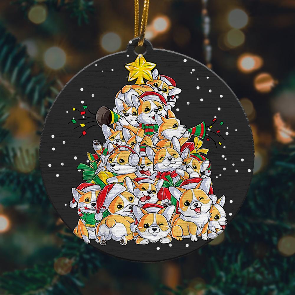 Corgi Christmas Tree Dog Santa Merry Corgmas Xmas Christmas Ornament 2022 Amazing Decor Ideas