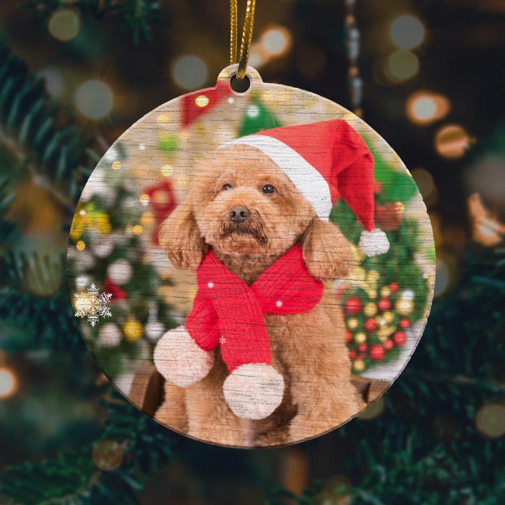 Cute Poodle 1 Christmas Ornament 2022 Amazing Decor Ideas