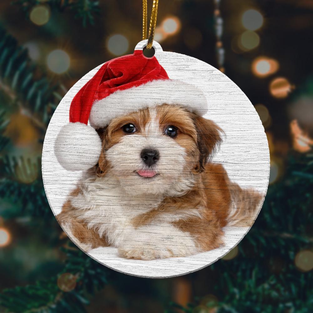 Cute Puppy Dog __Of The Havanese Christmas Ornament 2022 Amazing Decor Ideas