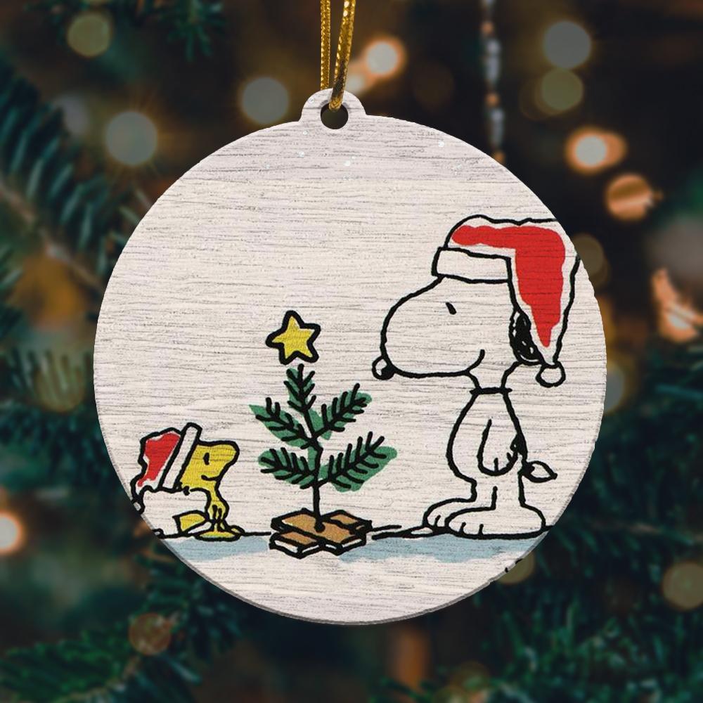 Cute Snoopy 1 Christmas Ornament 2022 Amazing Decor Ideas