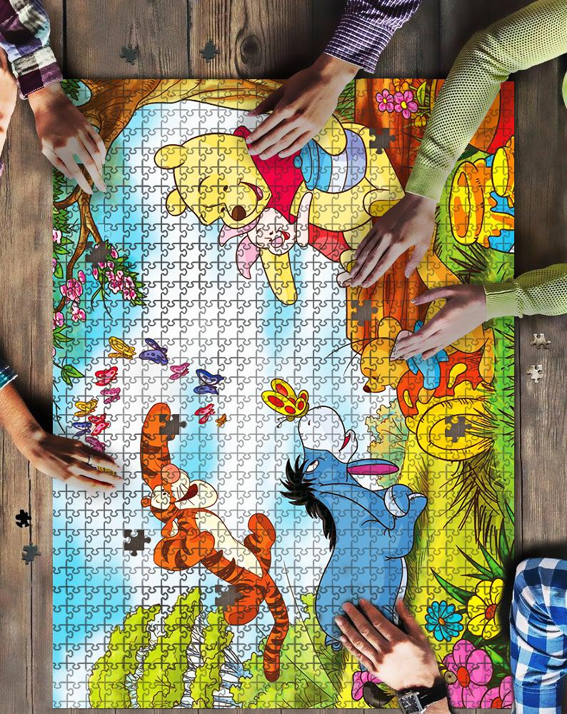 Winnie The Pooh Jigsaw Mock Puzzle Kid Toys
