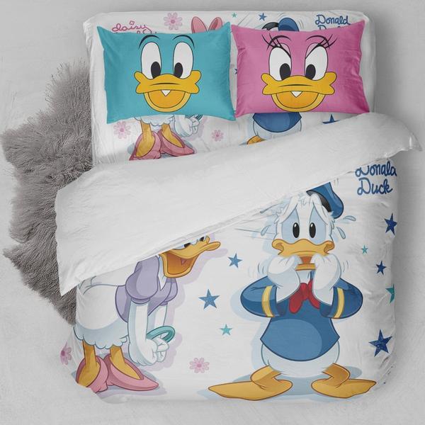 Donald And Daisy Duck Bedding Set 99shirt