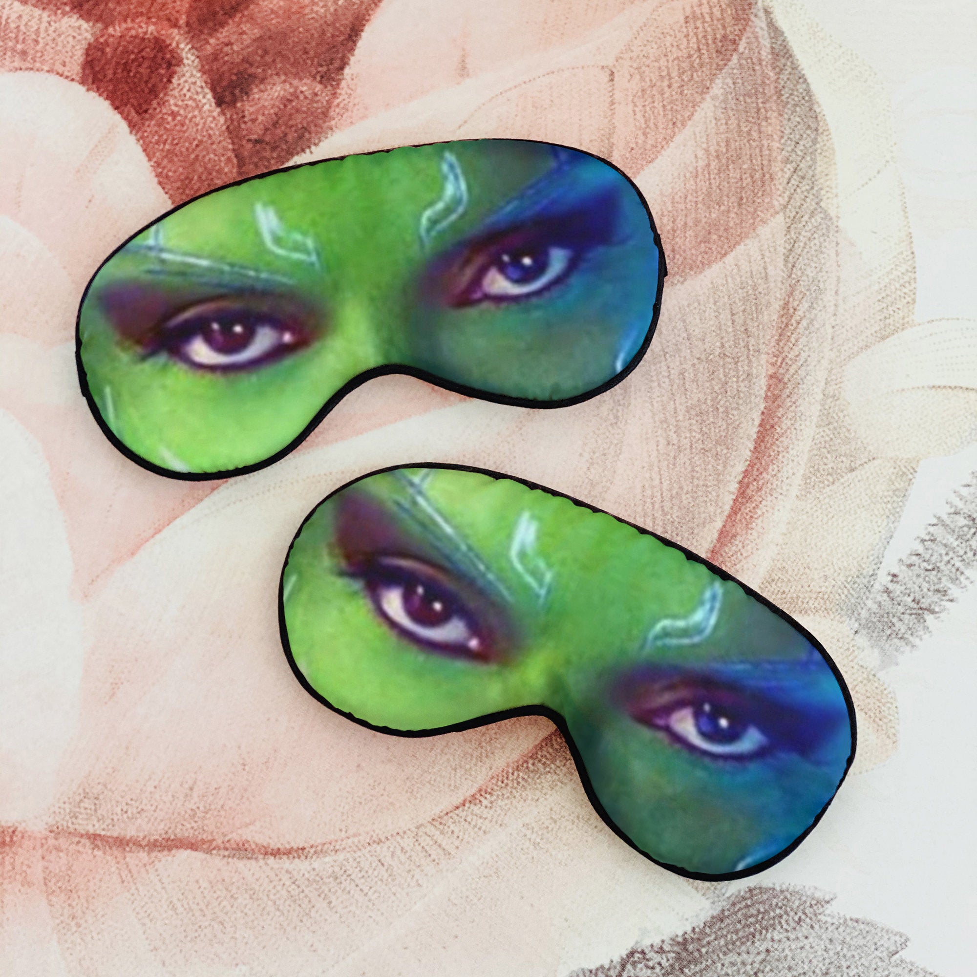 Gamora from Guardians of the Galaxy Custom Sleep Mask