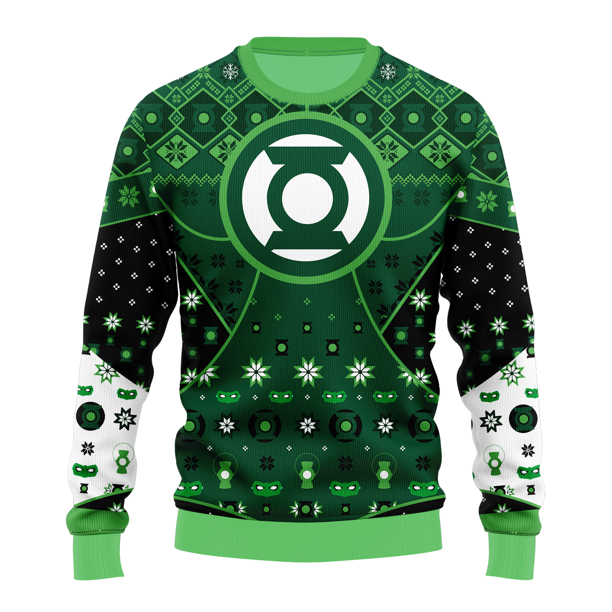 Green Lantern Ugly Christmas Sweater Xmas Gift