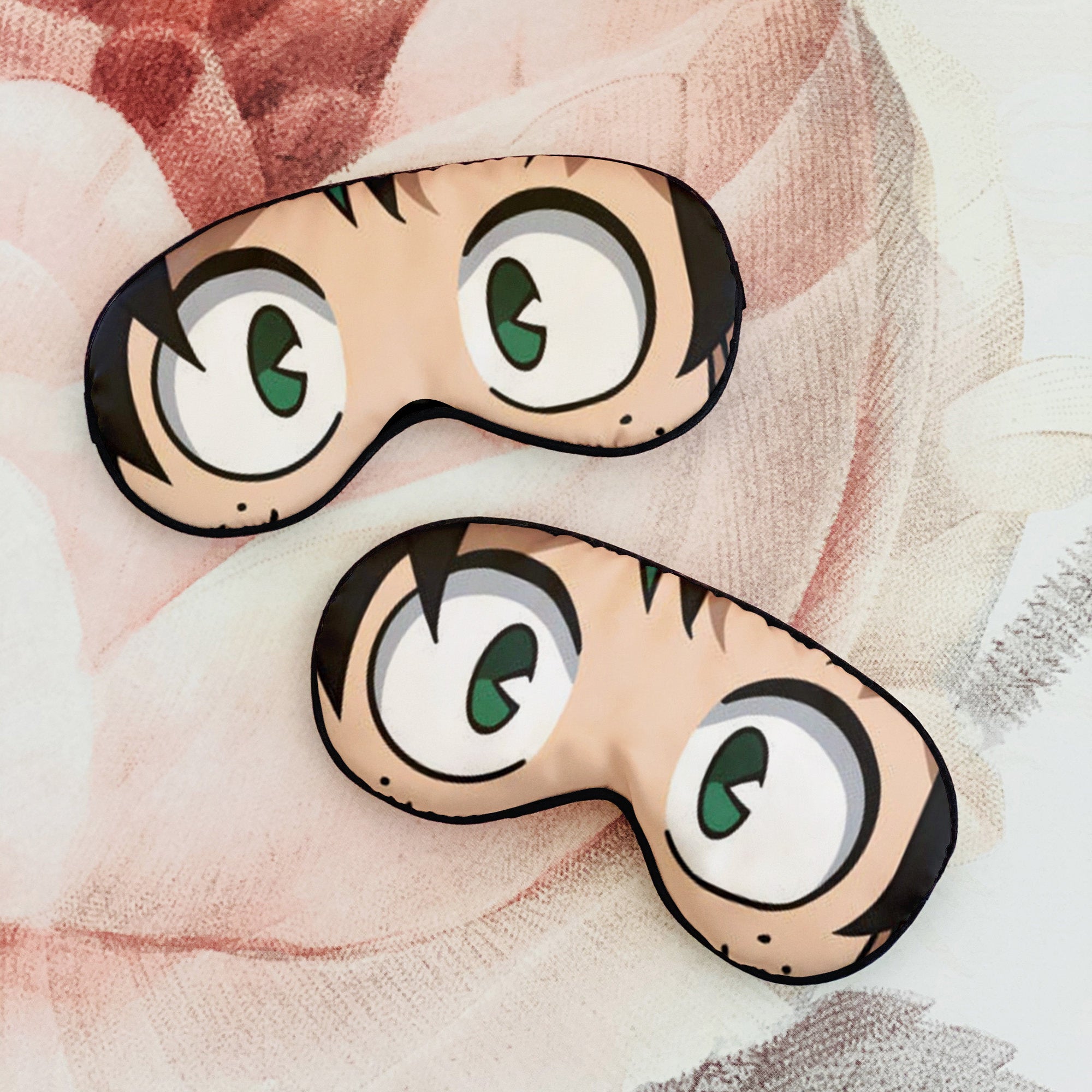 Midoriya Cute Boku No Hero Academia Custom Sleep Mask