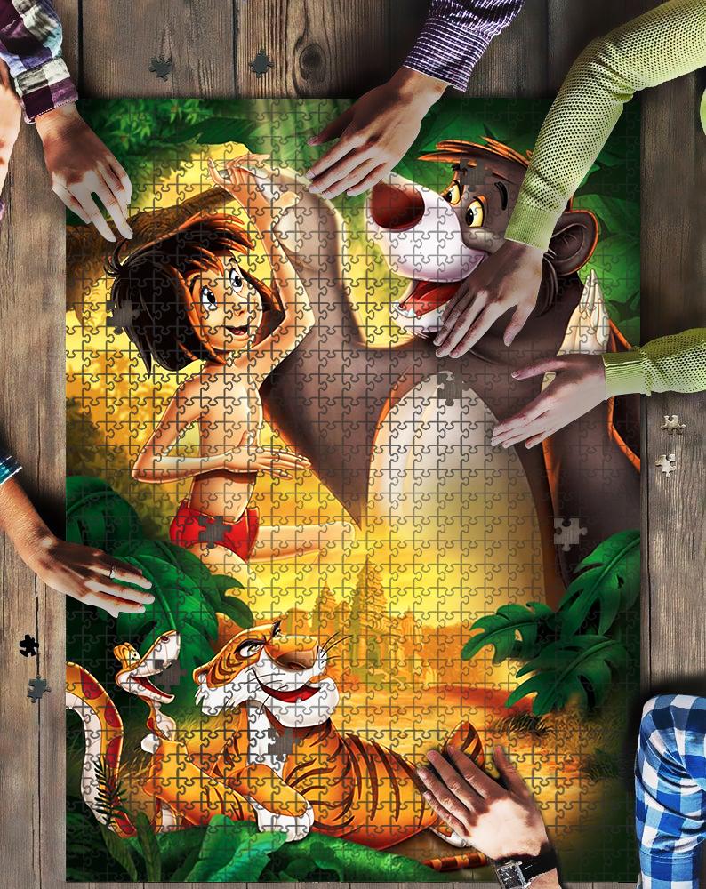 The Jungle Book Jigsaw Mock Puzzle Kid Toys