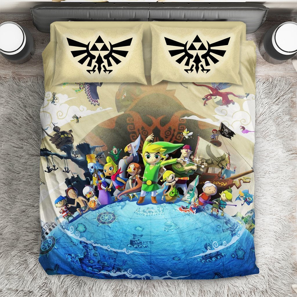 The Legend Of Zelda Bedding Set 2 99shirt