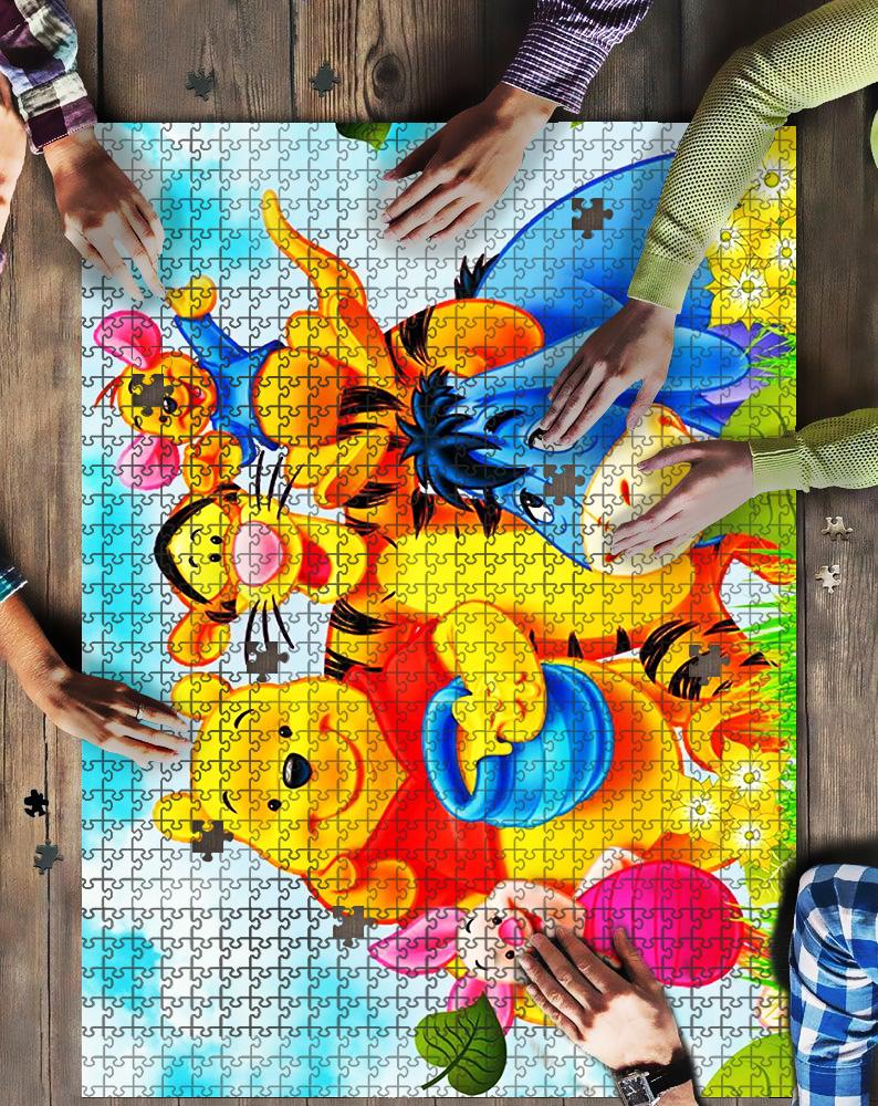 Winnie Pooh And Friends Jigsaw Mock Puzzle Kid Toys