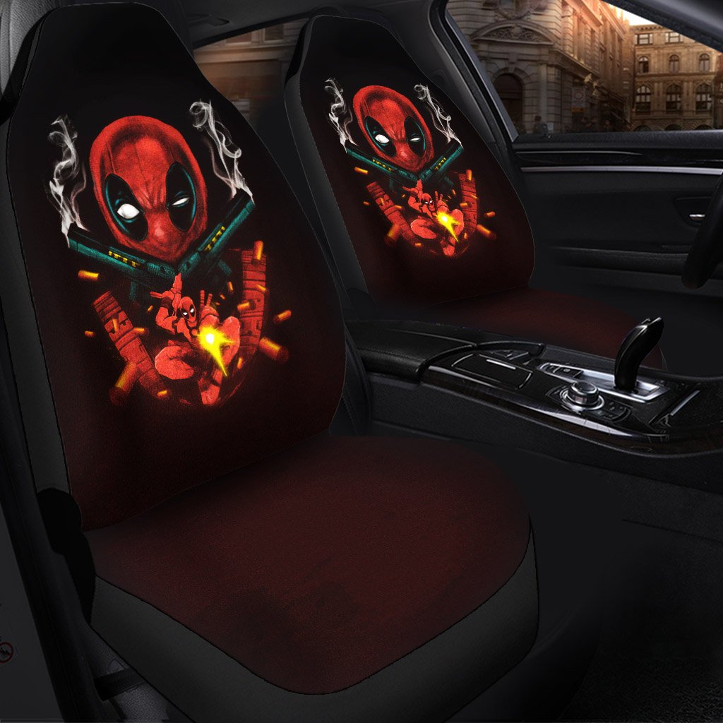 Deadpool Gun Seat Covers