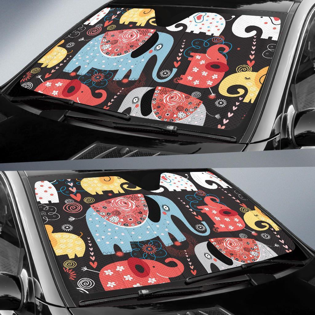 Elephant Car Sun Shades Amazing Best Gift Ideas 2022
