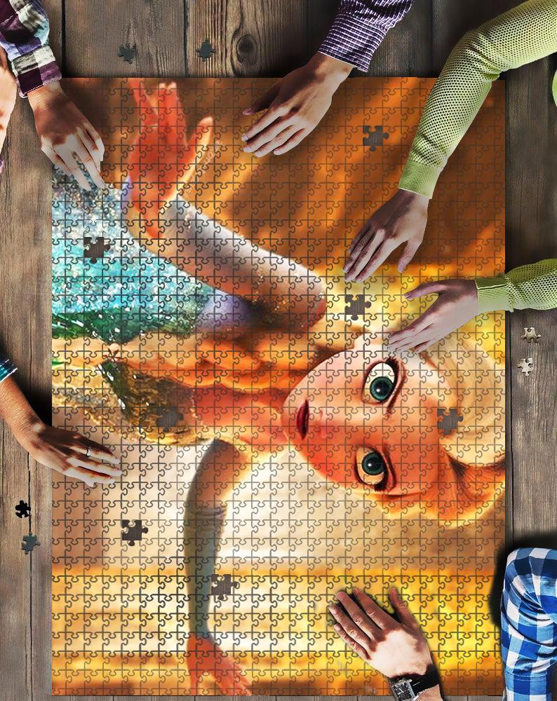Elsa Princess Jigsaw Mock Puzzle Kid Toys