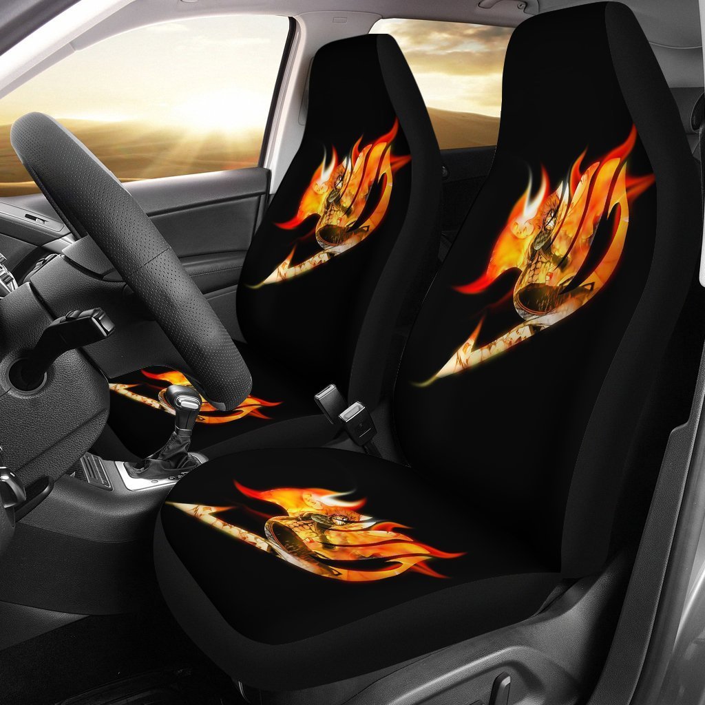 Fairy Tail Fire Logo Seat Covers