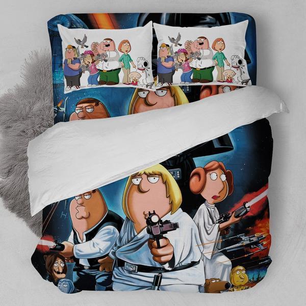Family Guy Star Wars Bedding Set - 99shirt