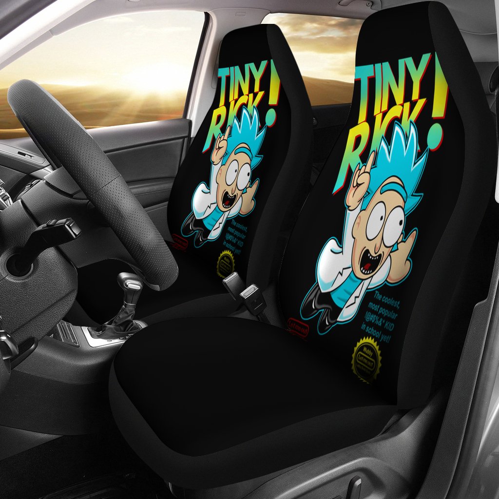 Tiny Funny Rick And Morty Seat Covers