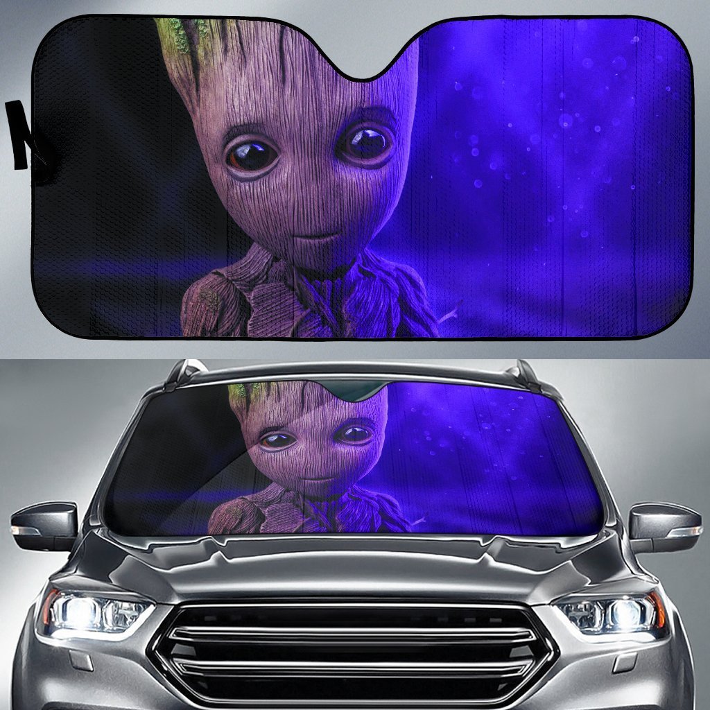 Baby Groot Auto Sun Shade Amazing Best Gift Ideas 2022