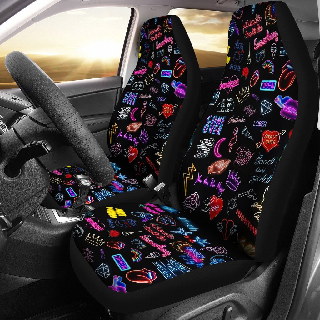 Neon Seat Covers