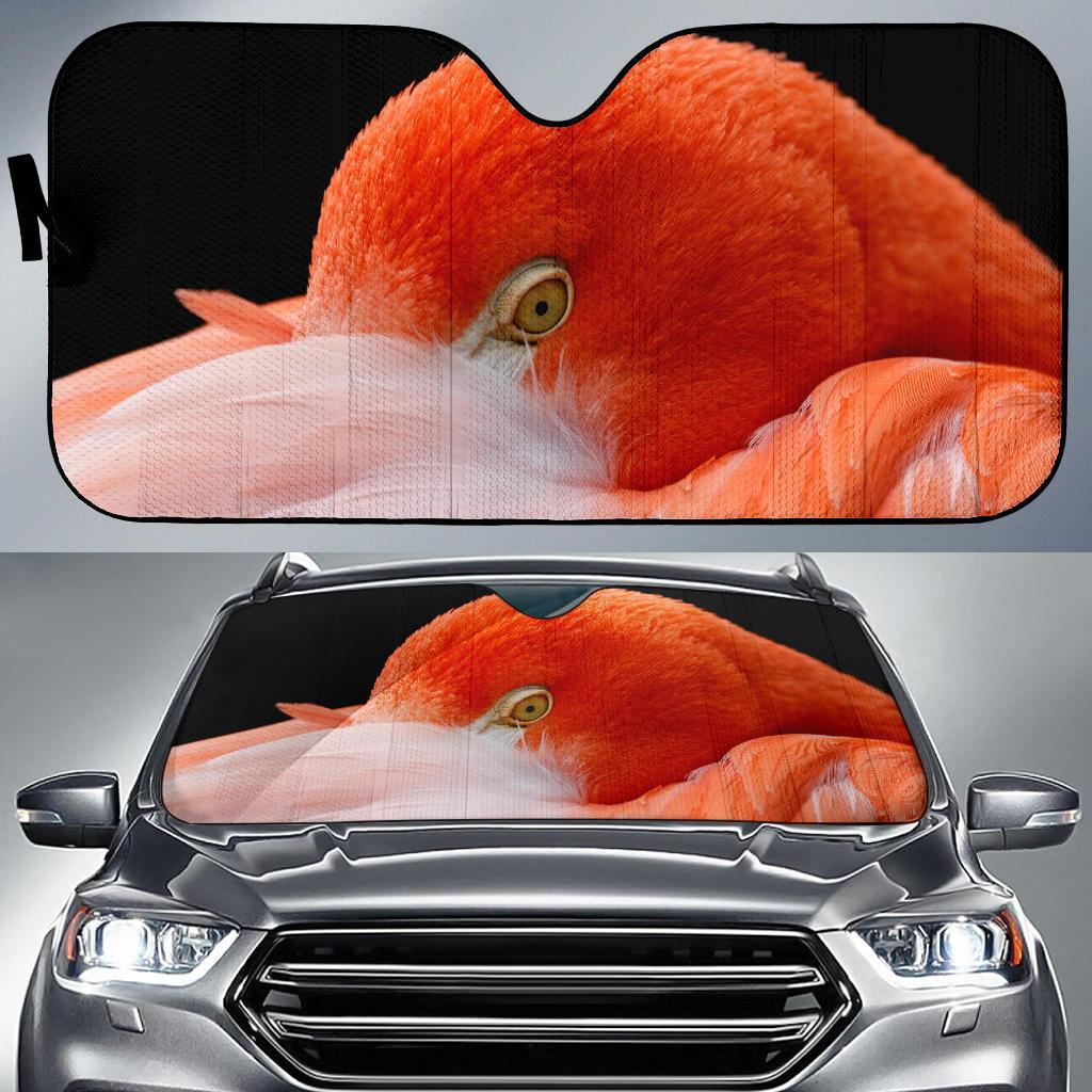 American Flamingo Hd 5K Car Sun Shade Gift Ideas 2022