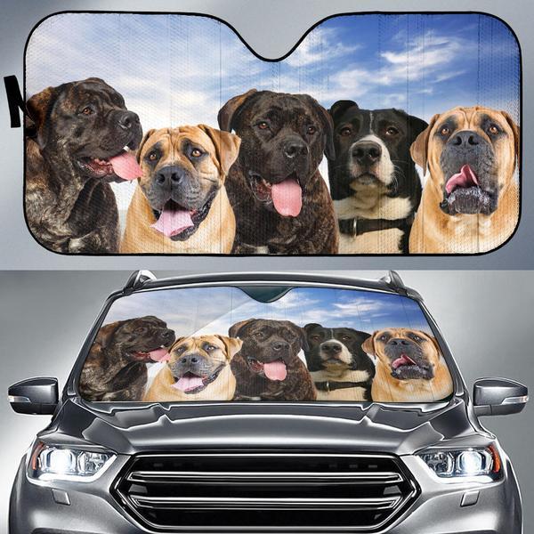 Boerboel Car Auto Sun Shade Amazing Best Gift Ideas 2022 - 99shirt