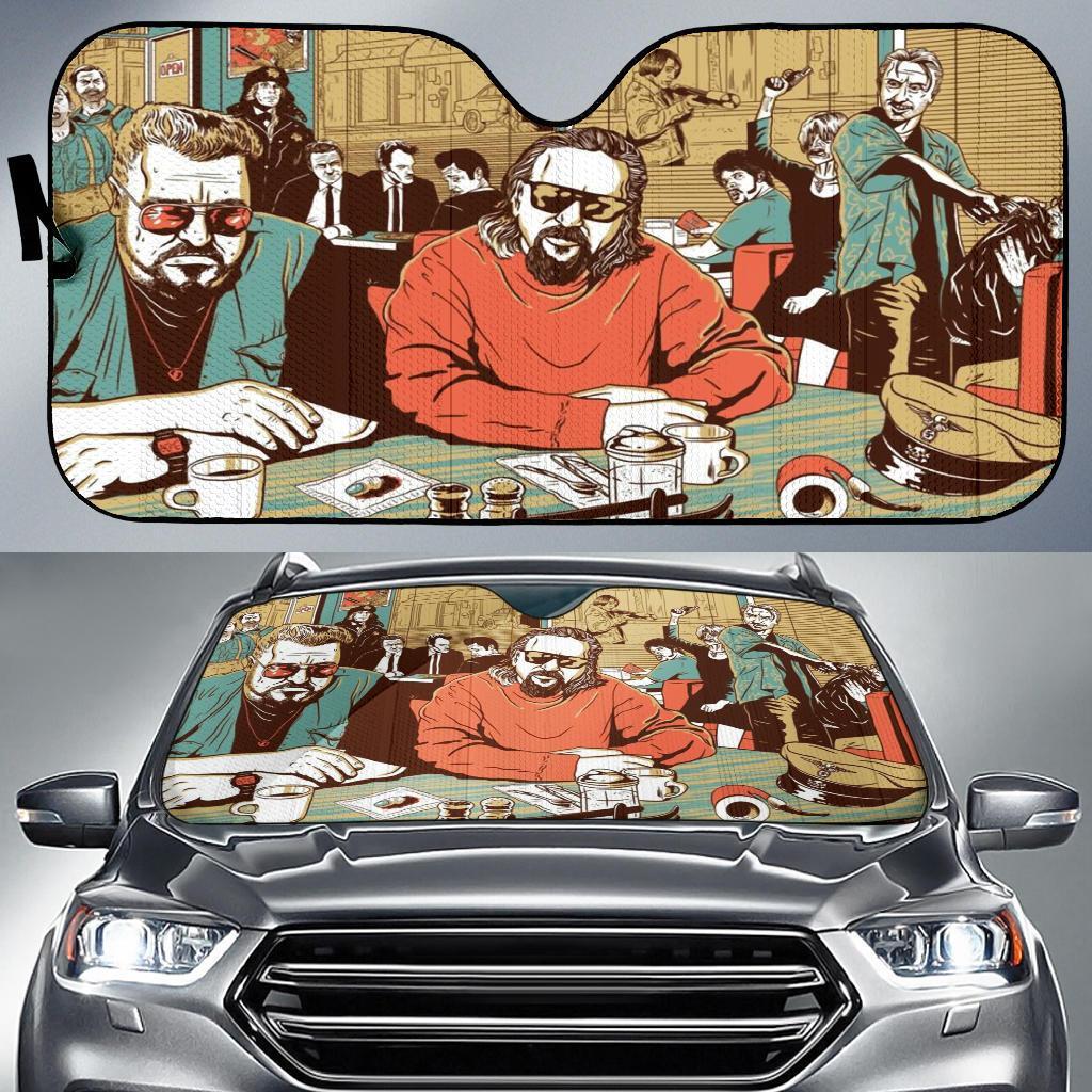 No Country For Old Men Big Lebowski Auto Sun Shade Amazing Best Gift