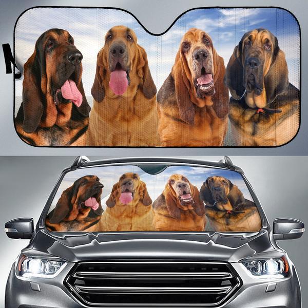 Bloodhound Auto Sun Shade Amazing Best Gift Ideas 2022 - 99shirt