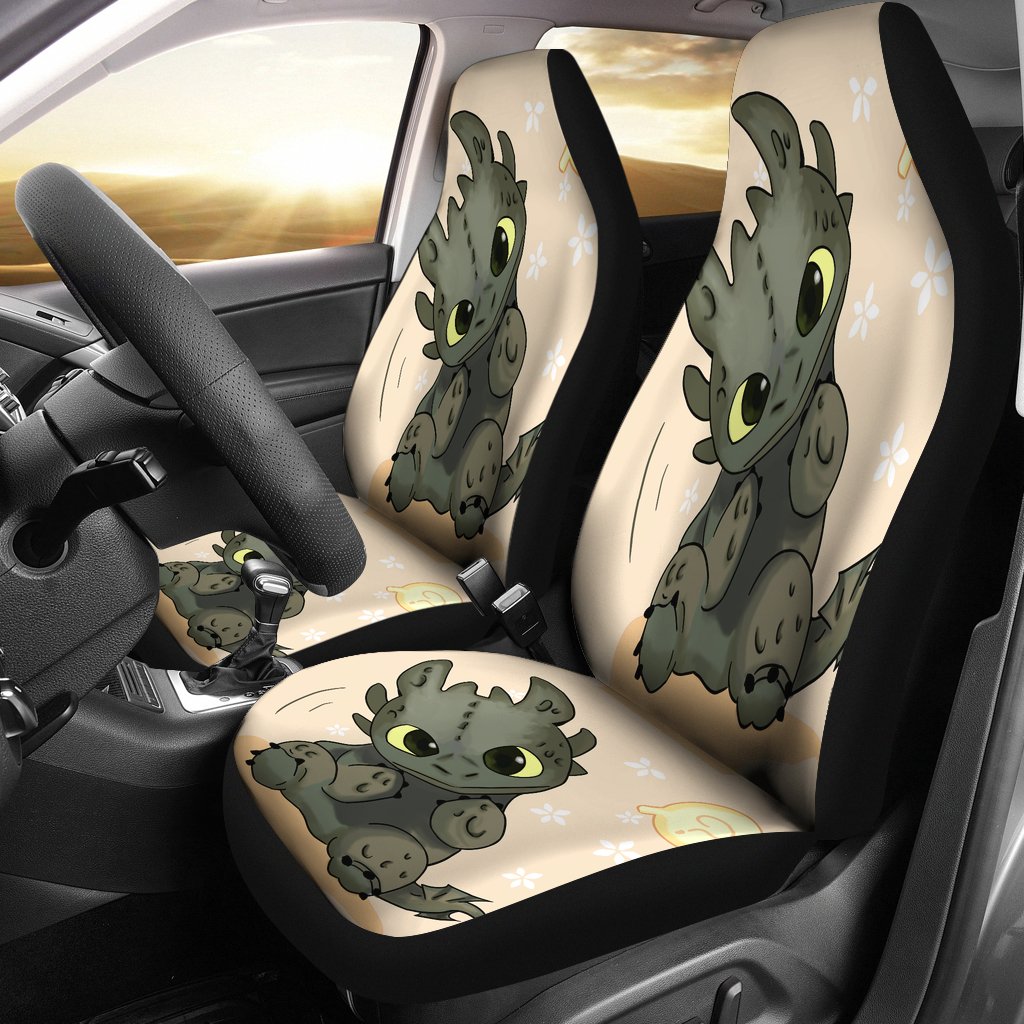Toothless Car Seat Covers Amazing Best Gift Idea