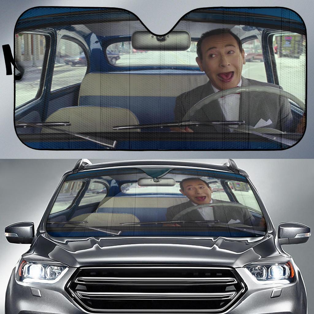 Pee Wee Big Funny Car Sun Shade Amazing Best Gift Ideas 2021