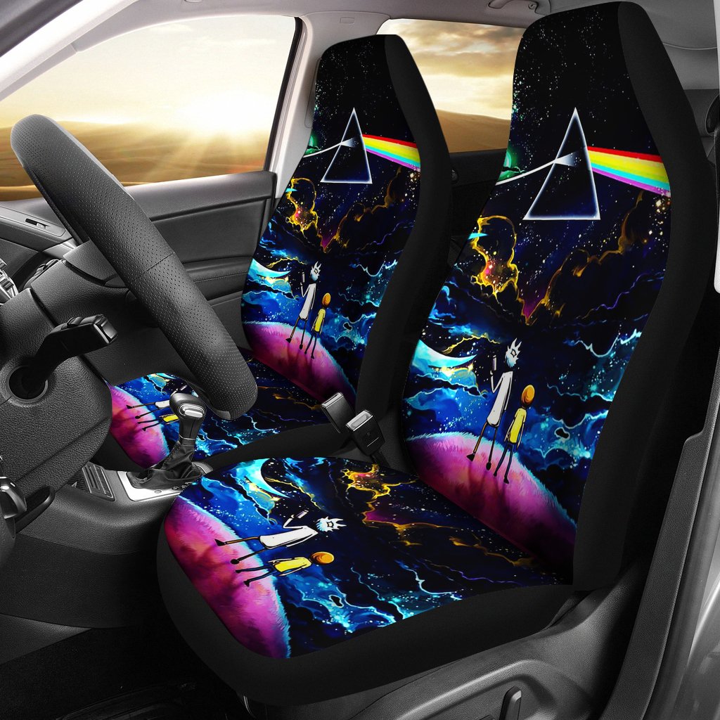 Rick And Morty Galaxy Seat Covers